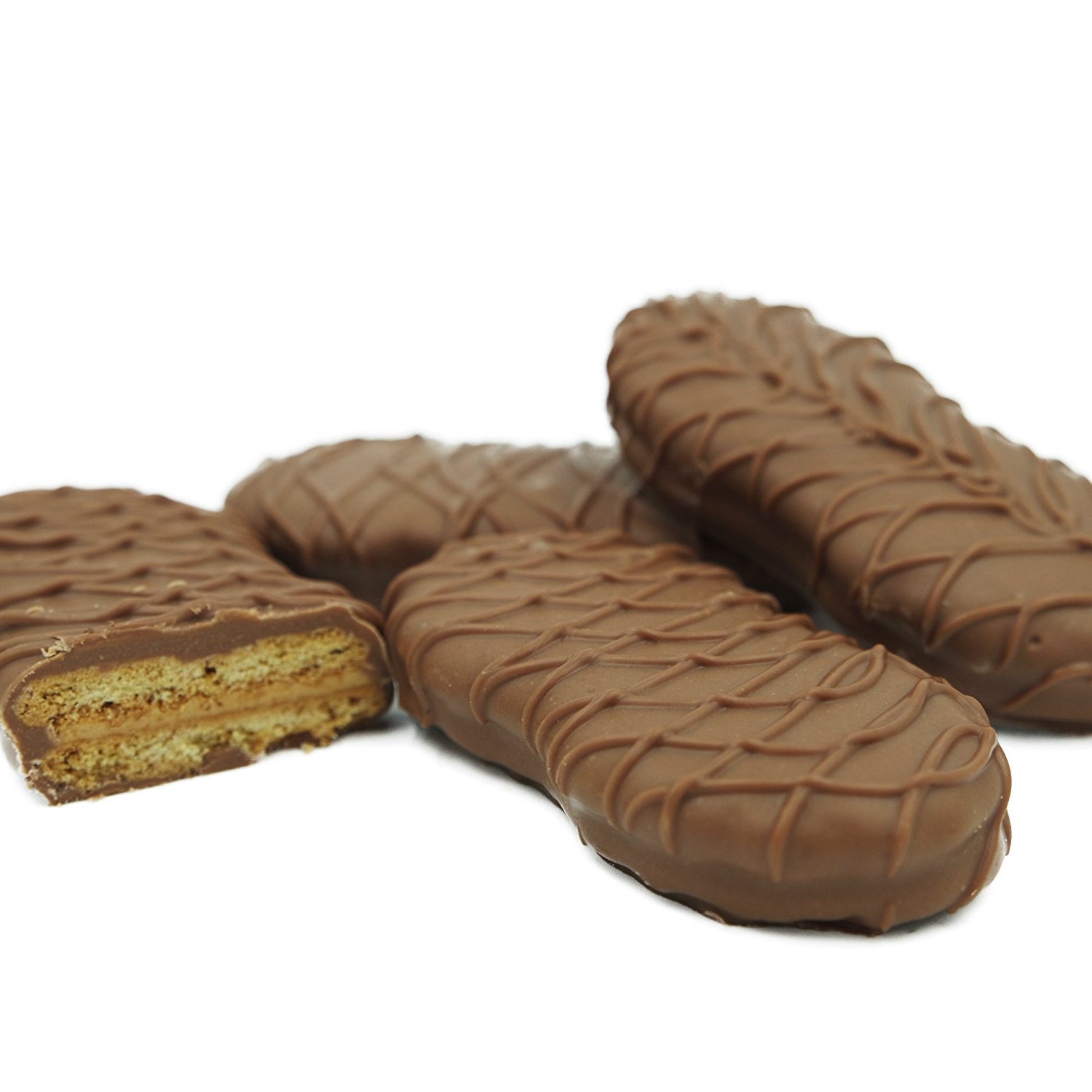 Philadelphia Candies Milk Chocolate Covered Nutter Butter Cookies, 8 Ounce Gift Box