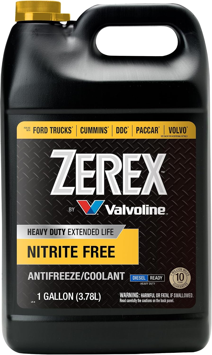 Zerex HD Nitrite Free Extended Life Concentrate Antifreeze/Coolant 1 GA