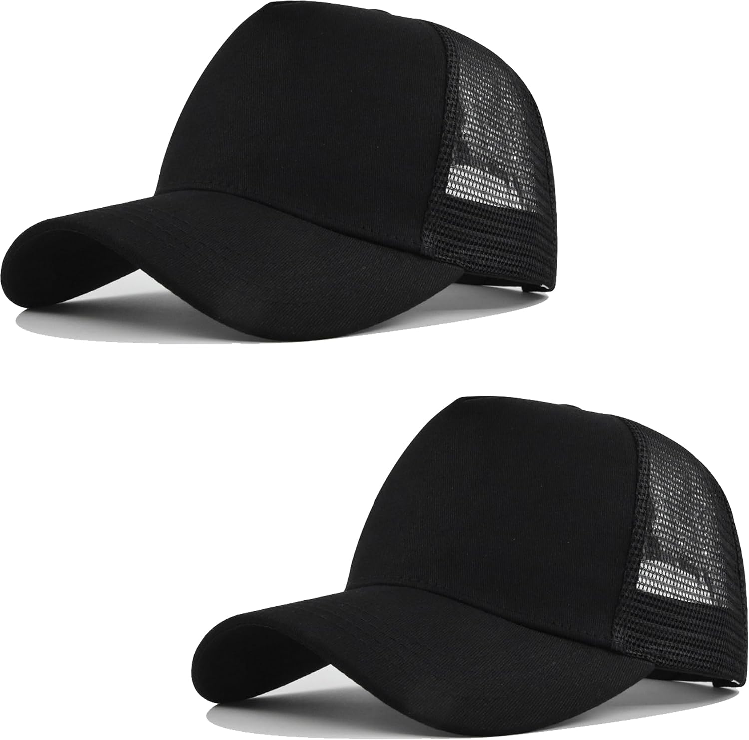 HAPEE 3 Pack Baseball Cap for Mens Trucker, Classic hat Snapback Cap