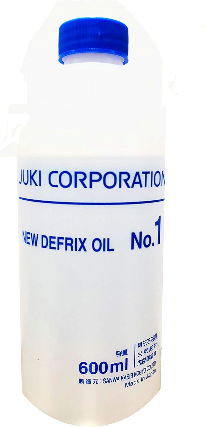 Juki Genuine Defrix Sewing Machine Oil (No.1) - 60ml Original Juki Oil (Japan Import)