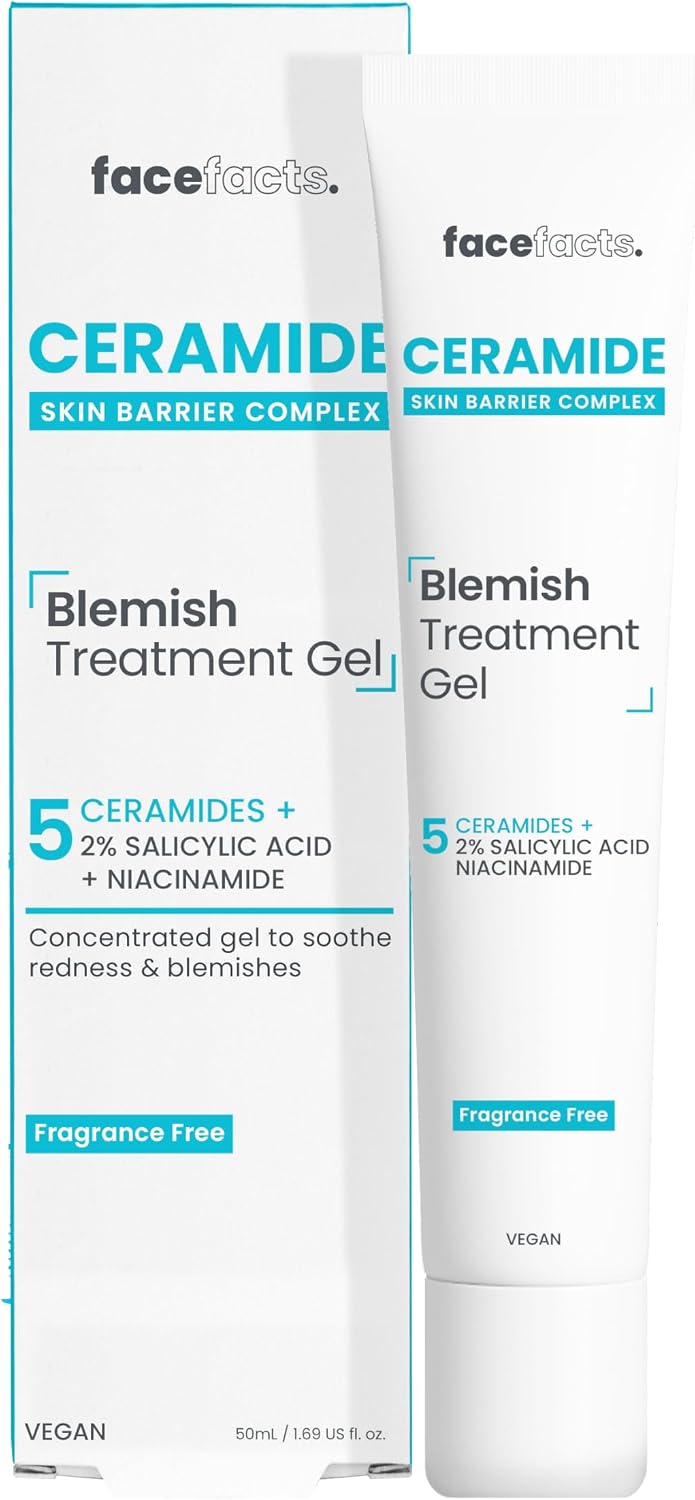 Face Facts Ceramide Blemish Treatment Gel | Targets + Calms | 50ml