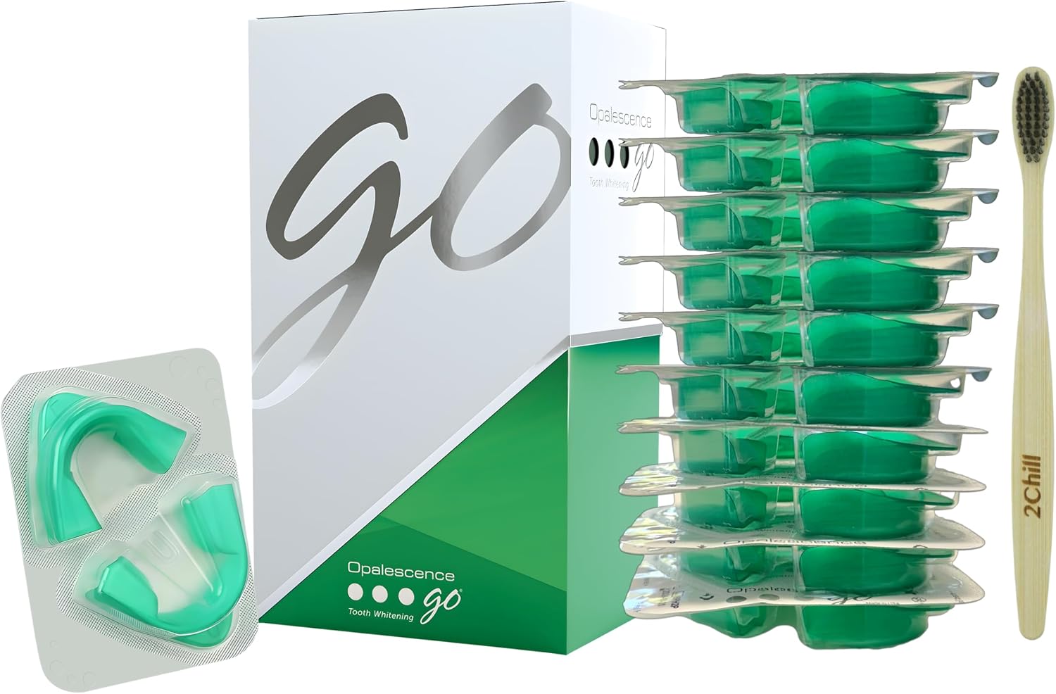 Opalescence GO 15 Teeth Whitening Trays Bundle - Hydrogen Peroxide - 5194-T