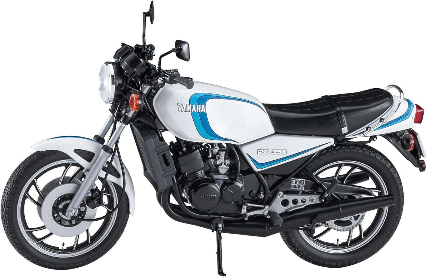 ハセガワ Hasegawa BK15 1/12 Yamaha RZ350, 1981 Model Kit, Multi-Colour