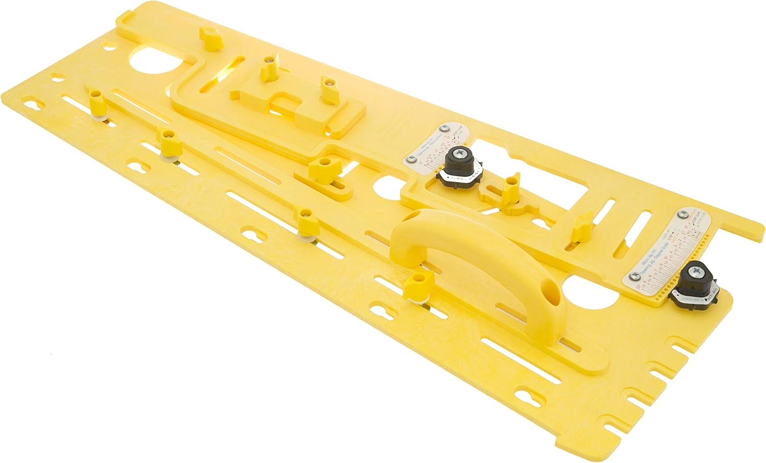 MICROJIG GRR-RIPPER TJ-5000 Microdial Tapering Jig For Table Saws, Yellow