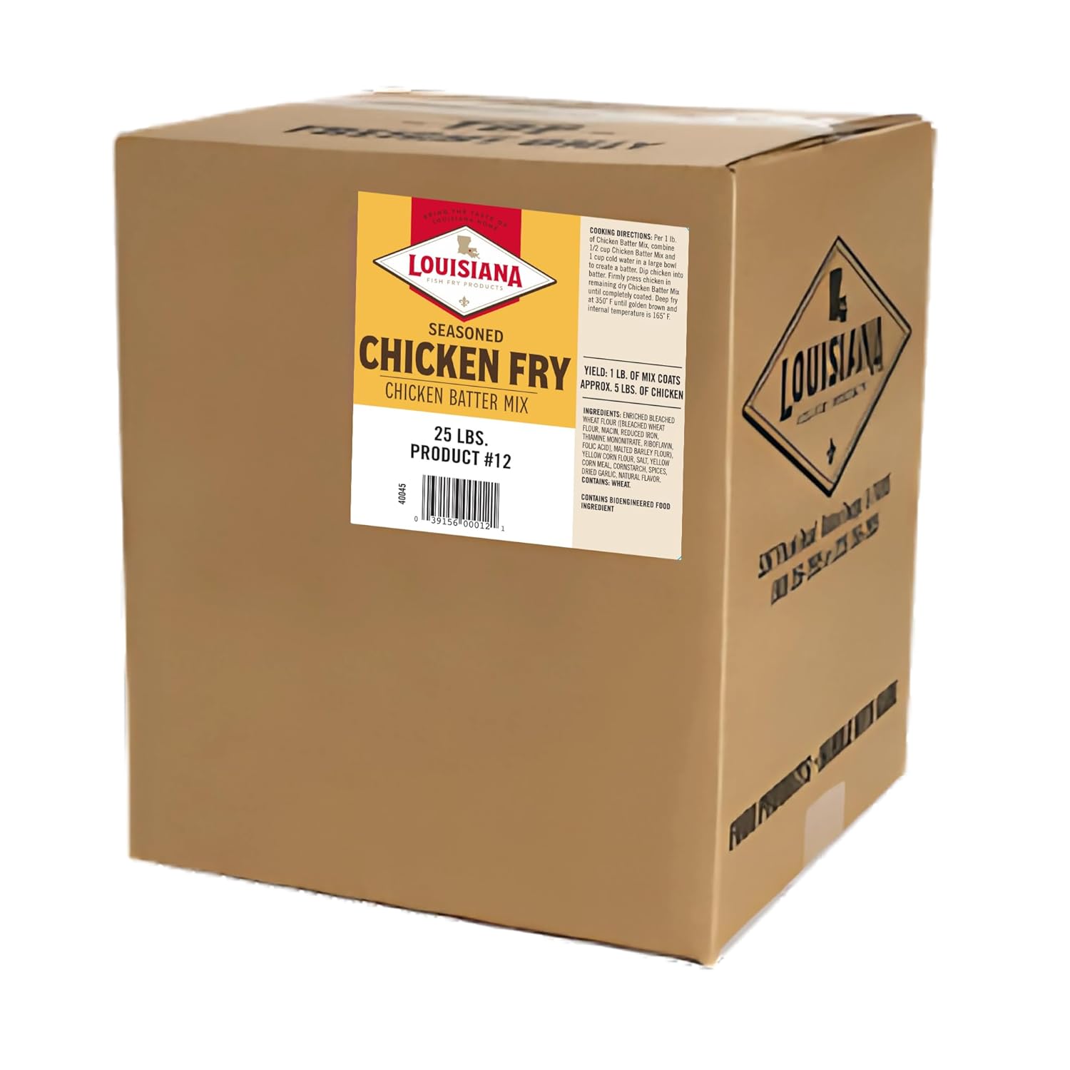Louisiana Fish Fry Chicken Fry 25lb Bulk, Food Service (25 Pounds)