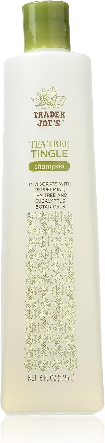 Trader Joe's Tea Tree Tingle Shampoo with Peppermint, Tea Tree and Eucalyptus Botanicals