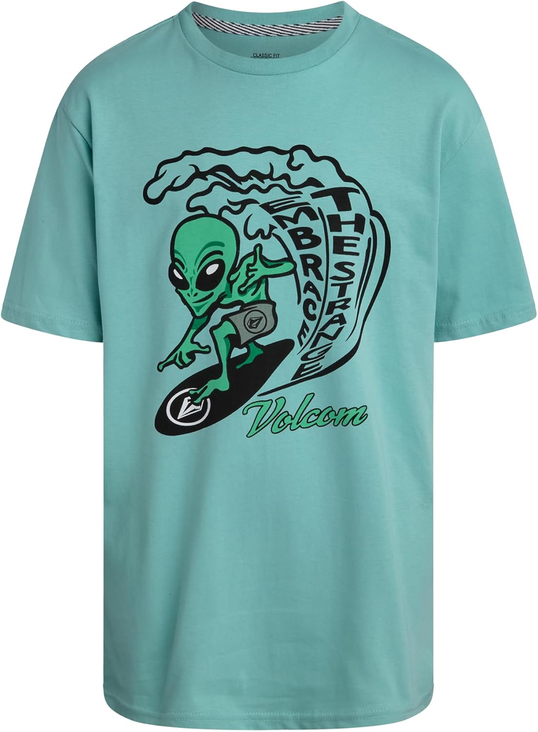 Volcom Boys T Shirt - Cotton Blend Short Sleeve Graphic Tees for Boys - Cool Casual Graphic T Shirts