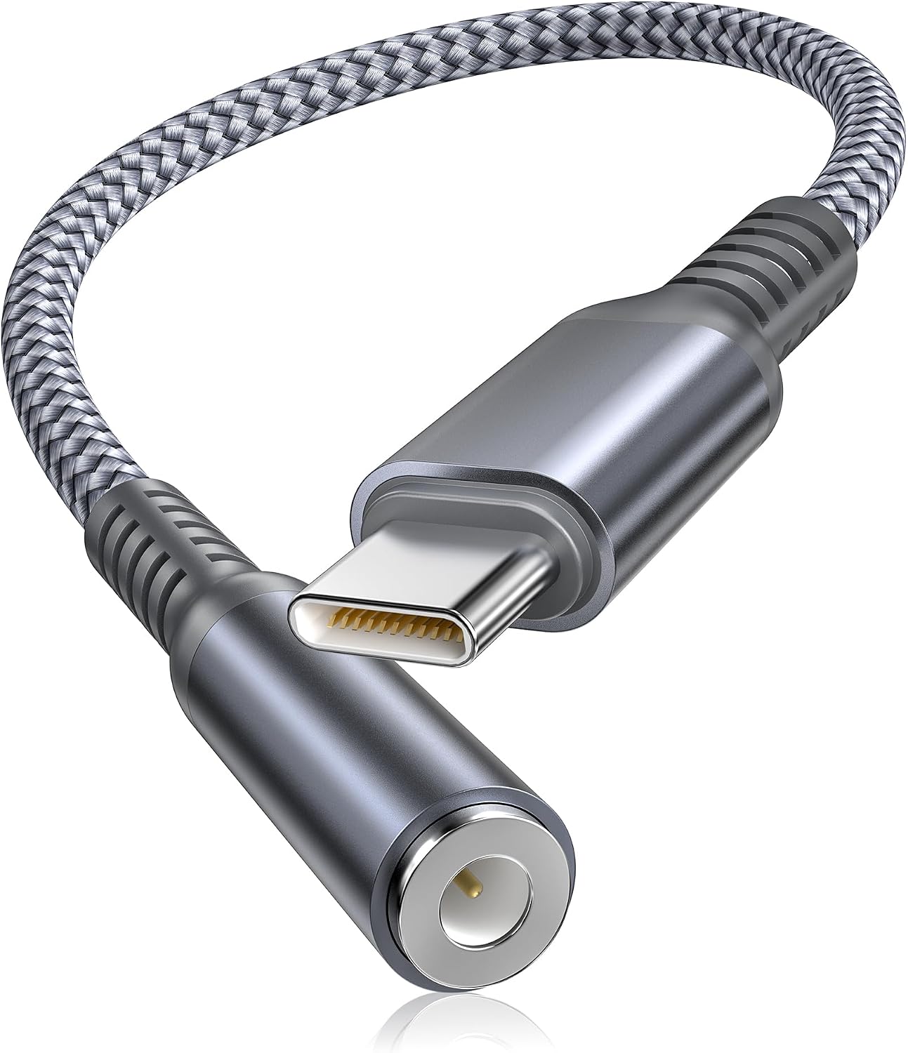 BASESAILOR for iPhone 18 17 Headphone Aux Adapter,USB C to 3.5mm Jack Audio