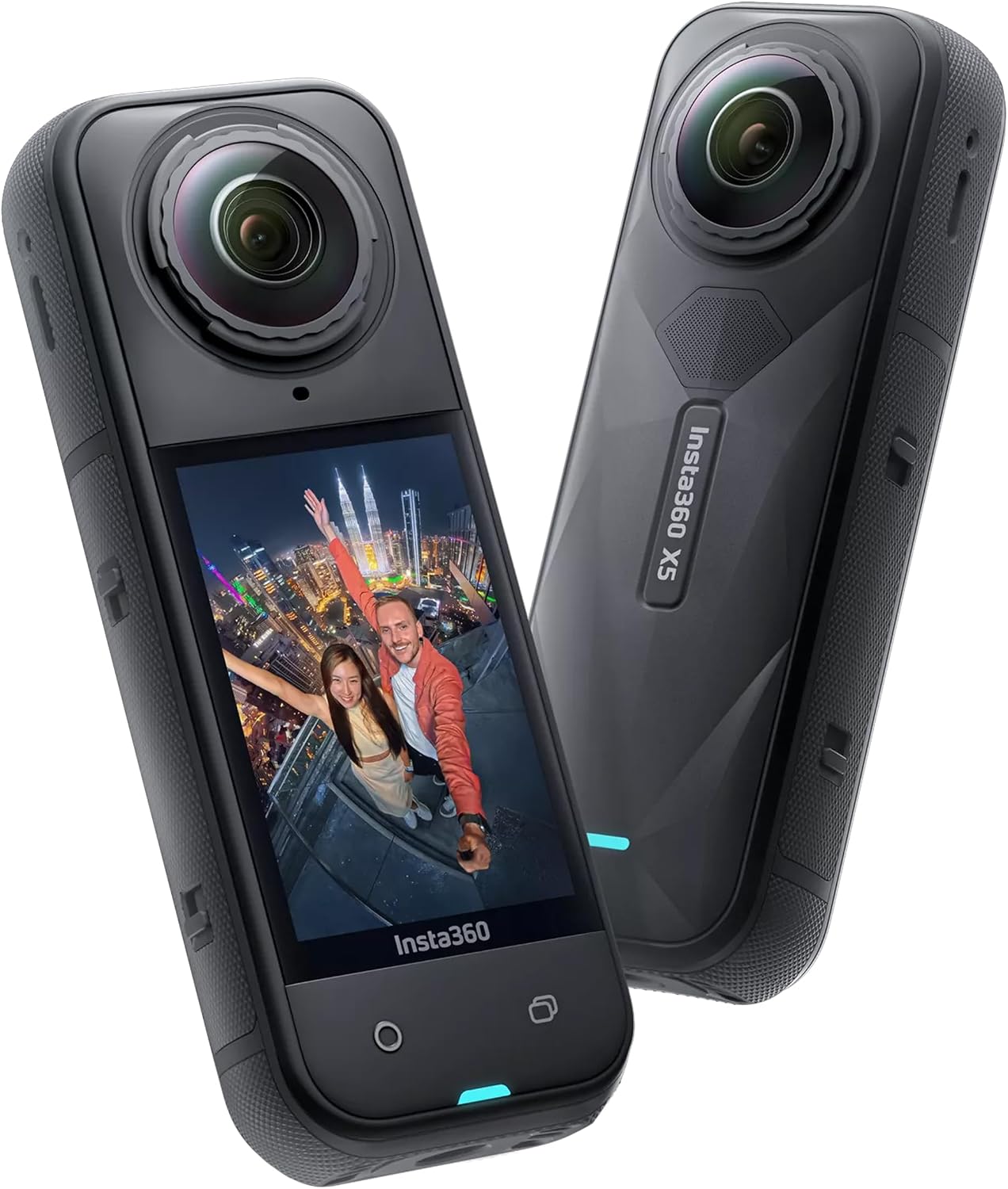 Insta360 X5 Standard Bundle – 8K 360 Degree Action Camera with Triple AI Power & Replaceable Lenses with Carry Case