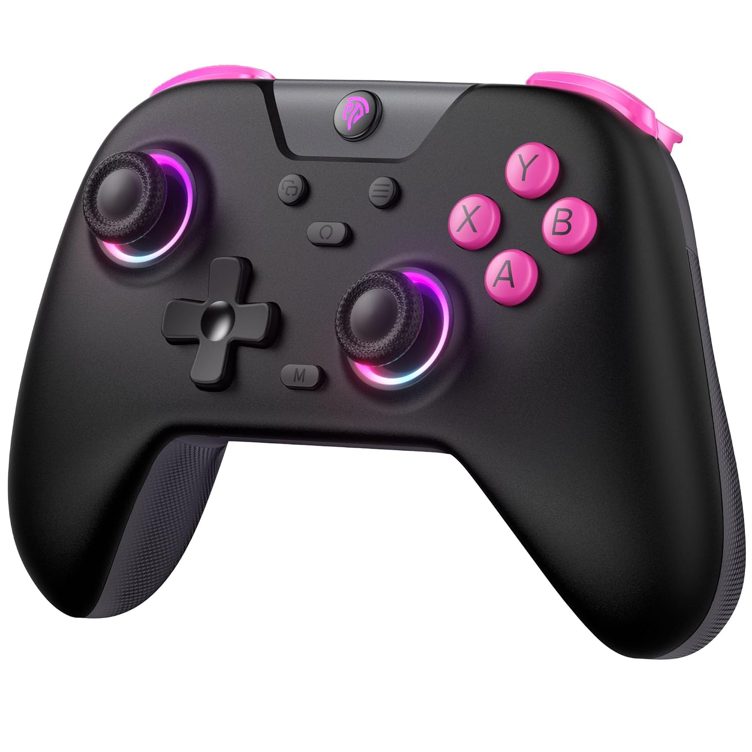 EasySMX X05 2.4g Wireless Gaming Controller for PC/Steam/iPhone/Android/Switch - Bluetooth Controller Gamepad with Hall Effect, RGB Lights and Turbo, Anti-Drift Controller for Black Myth: Wukong
