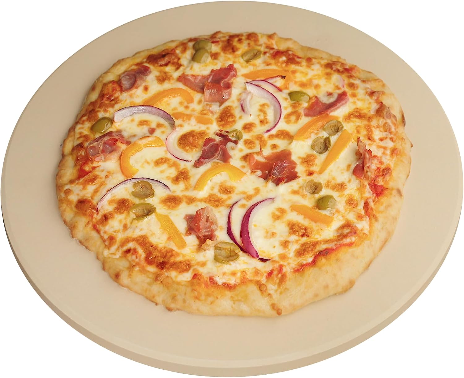 Old Stone Round Pizza Stone, 16-Inch