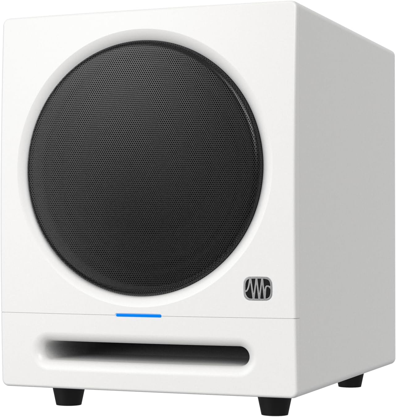 PreSonus Eris Sub 8 BT White 8-inch Front-Firing Studio Subwoofer with Bluetooth Wireless Technology
