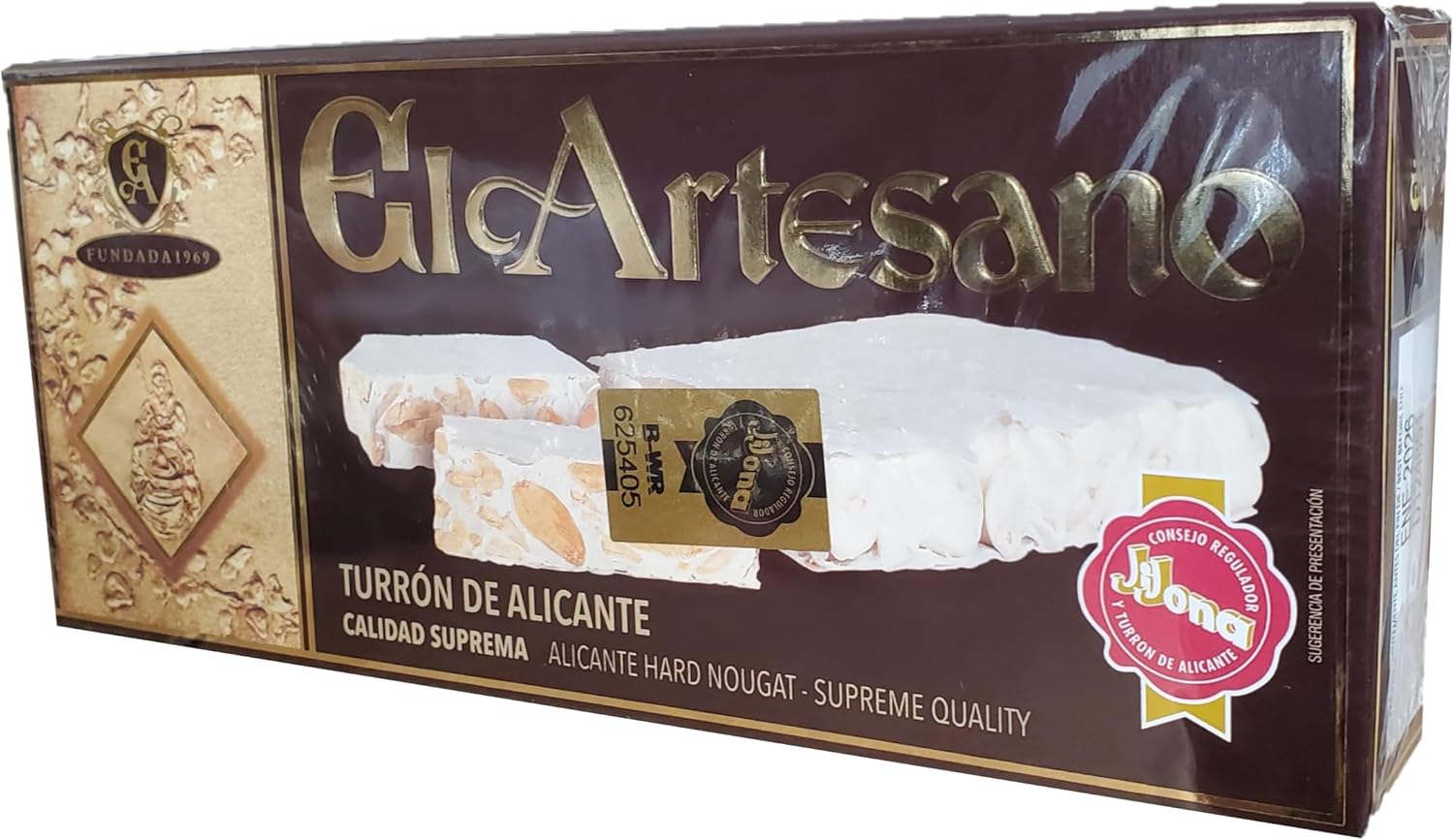 El Artesano Turron de Alicante (Hard) 250 g