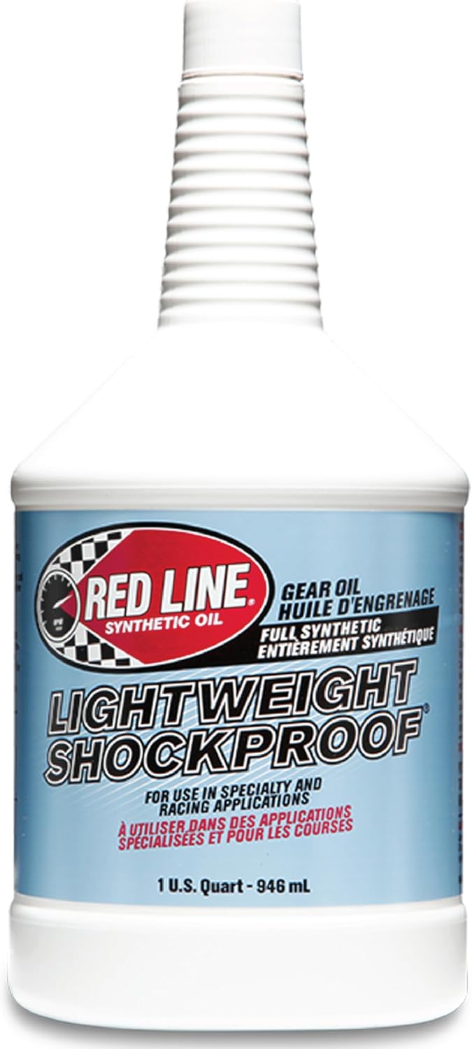 Red Line 58404 Lightweight Shockproof Gear Oil - 1 Quart Bottle