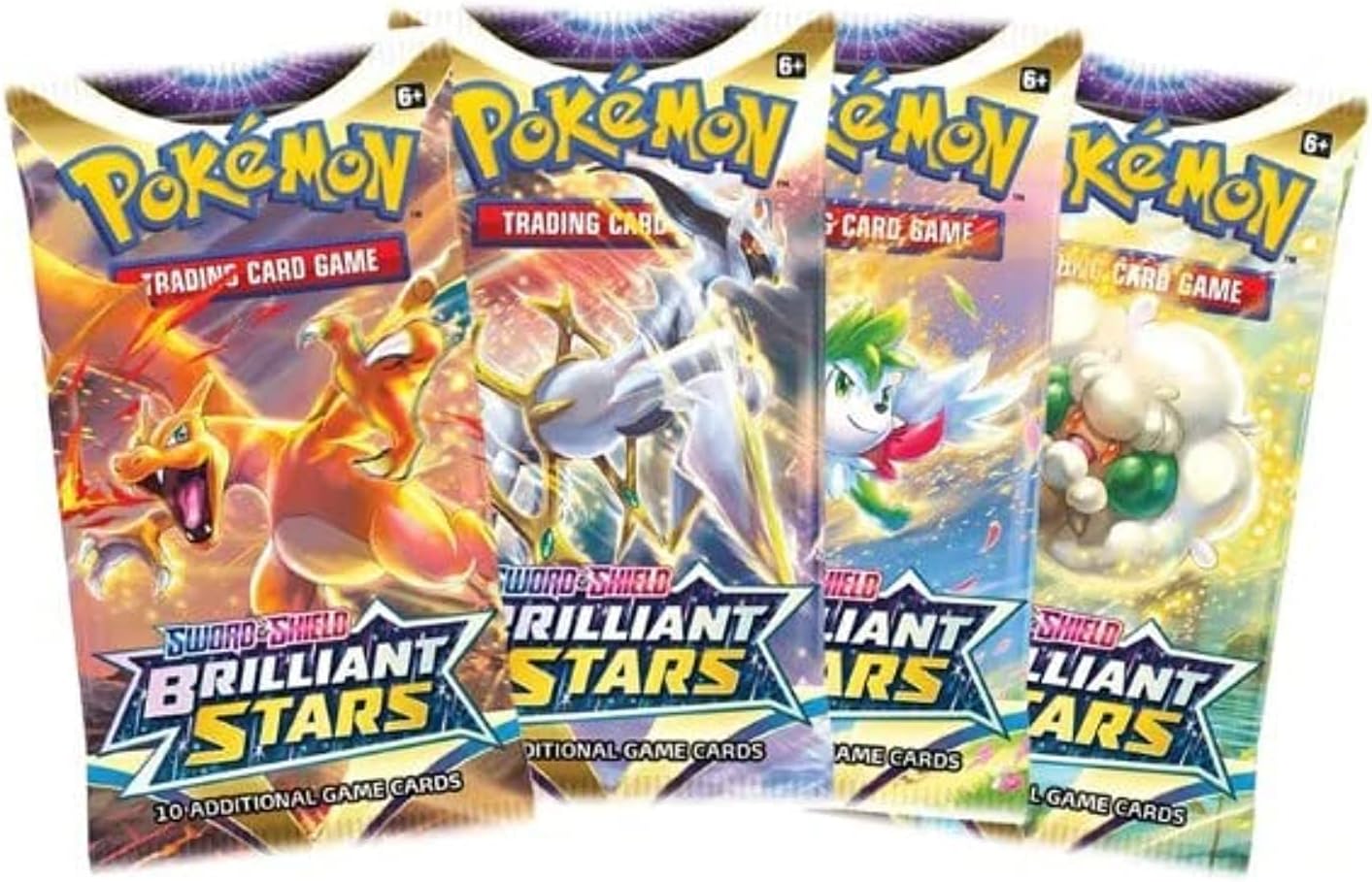 Pokemon - Brilliant Stars - Sealed Booster Pack Lot - x4