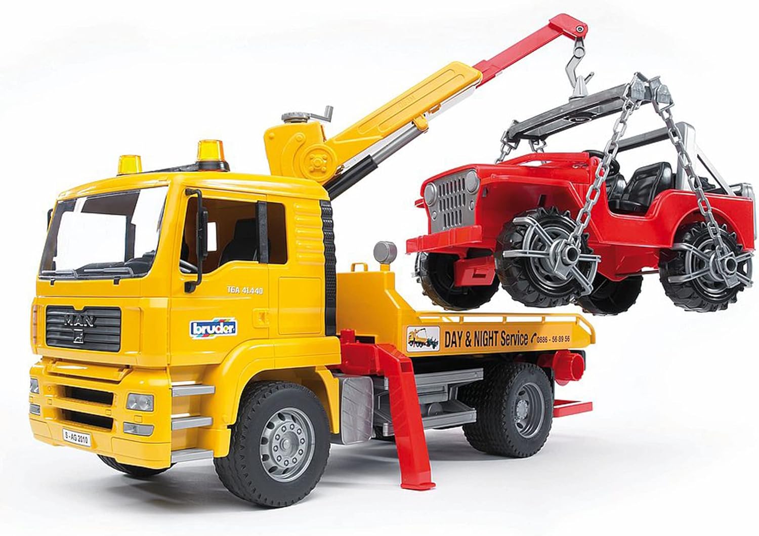 MAN TGA Breakdown Truck With Cross Country Vehicle