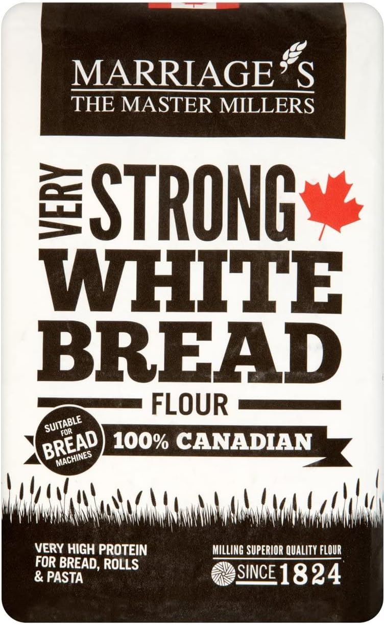 2 x Very Strong 100% Canadian White Flour - Pack Size = 5x1.5kg