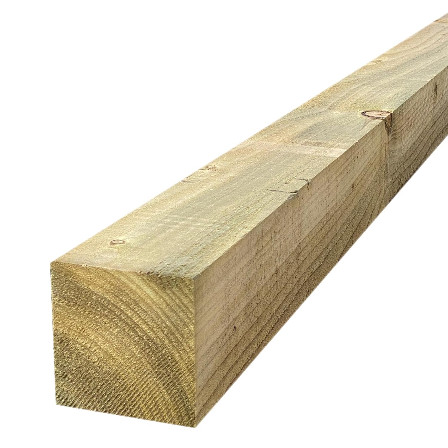 3x3 Wooden Fence Post, 10ft Pressure Treated Timber Fencing