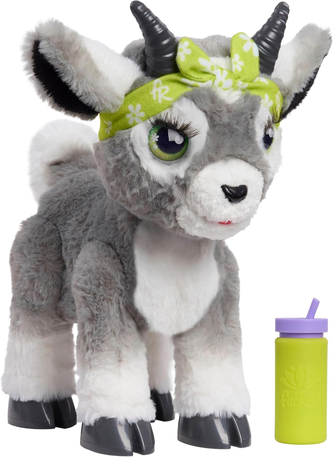 Just Play furReal Daisy the Yoga Goat Interactive Toy, Kids Toys for Ages 4 Up