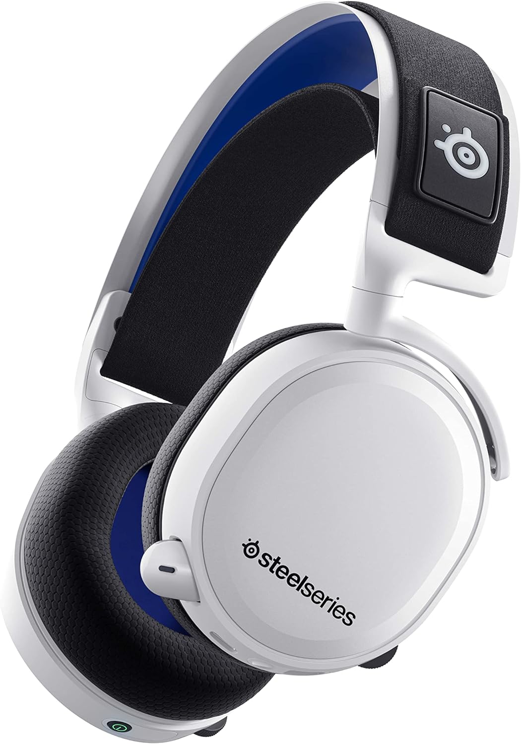 SteelSeries Arctis 7P+ Wireless Gaming Headset – Lossless 2.4 GHz – 30 Hour Battery Life – USB-C – 3D Audio – For PS5, PS4, PC, Mac, Android and Switch - White