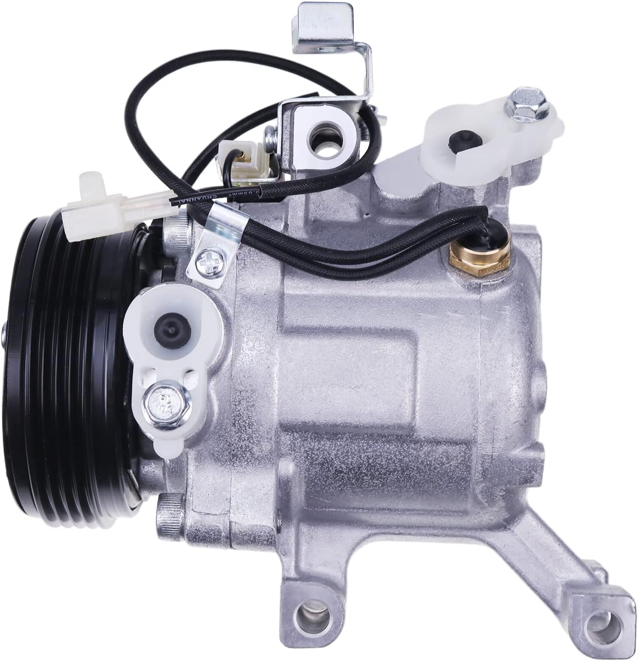 12V Air Conditioning AC Compressor SV07C 88320-B4010 88320-B1020 Compatible with Toyota Passo for Daihatsu Terios Sirion 1.0L 1.3L