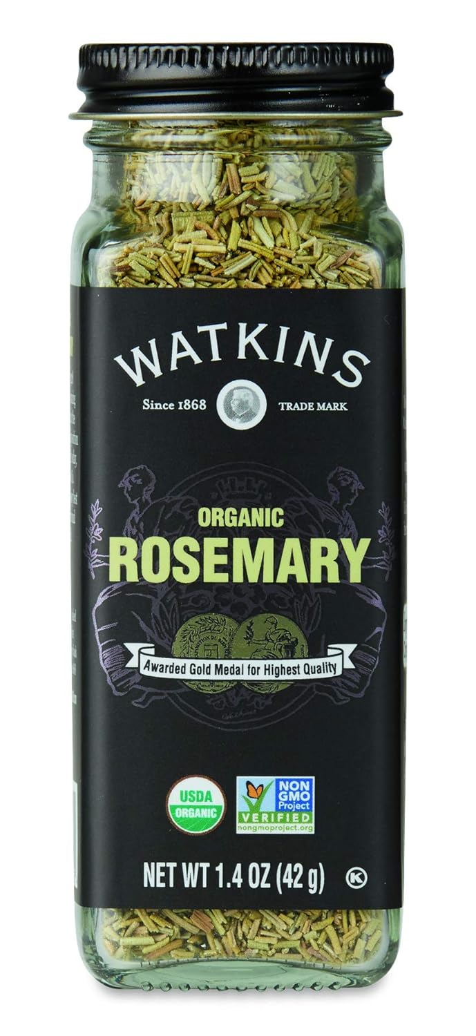 Watkins Organic Rosemary, Non-GMO, Kosher, 1.4 Ounce, 1-Pack