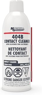 MG Chemicals - 404B-340G 404B Contact Cleaner with Electronic Grade Silicones, 340g (12 oz) Aerosol Can