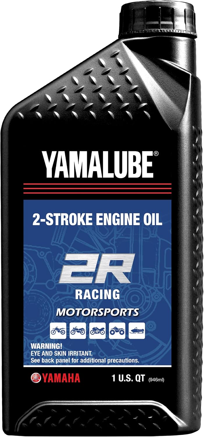 Yamaha Yamalube Racing 2R 2 Stroke Engine Oil- 1 Quart, #LUB-2STRK-R1-12