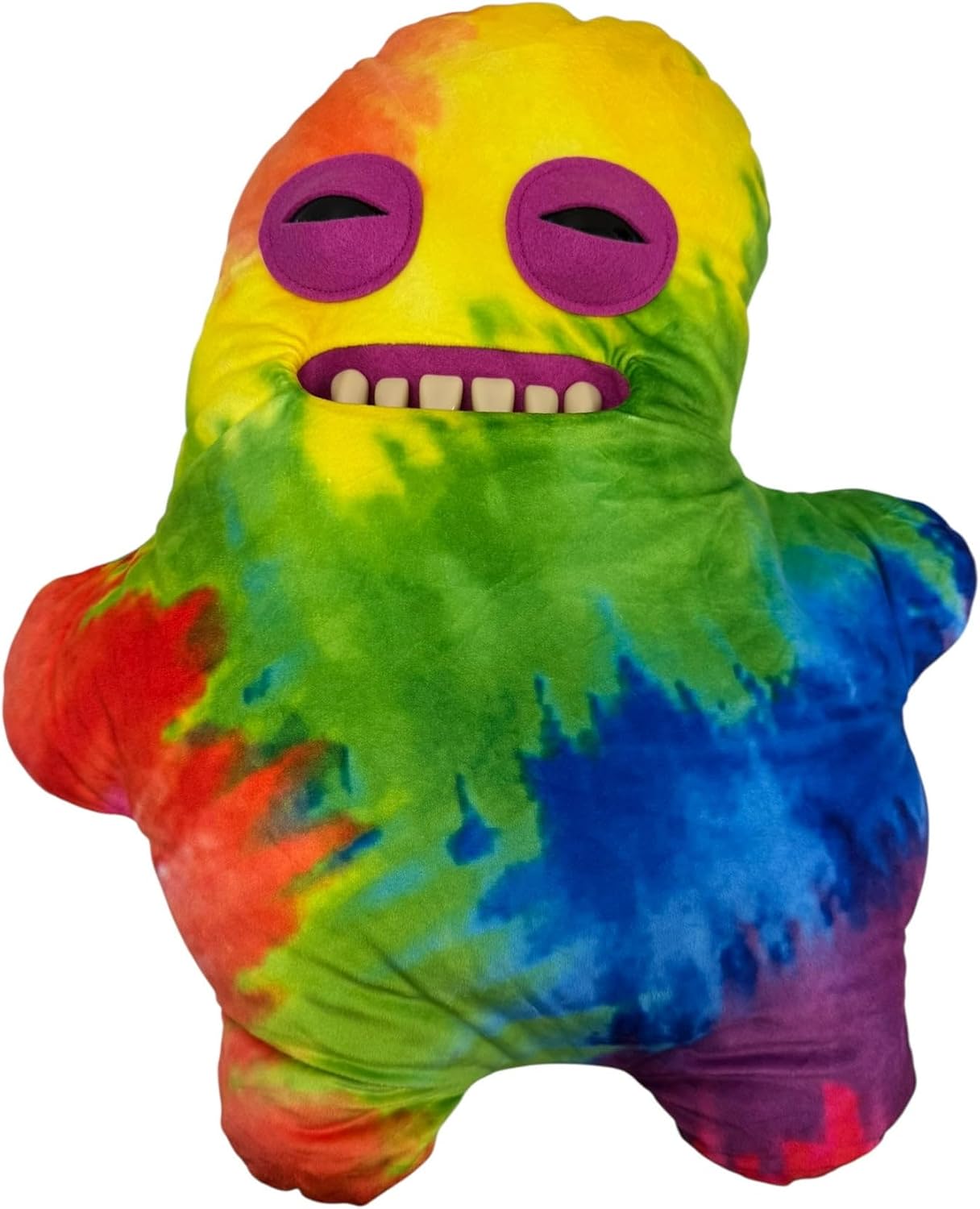ZURU Fugglers Bigg Fuggs - Big Funny Ugly Monster Plush - 17 inches (Sir Splodge a Lot)