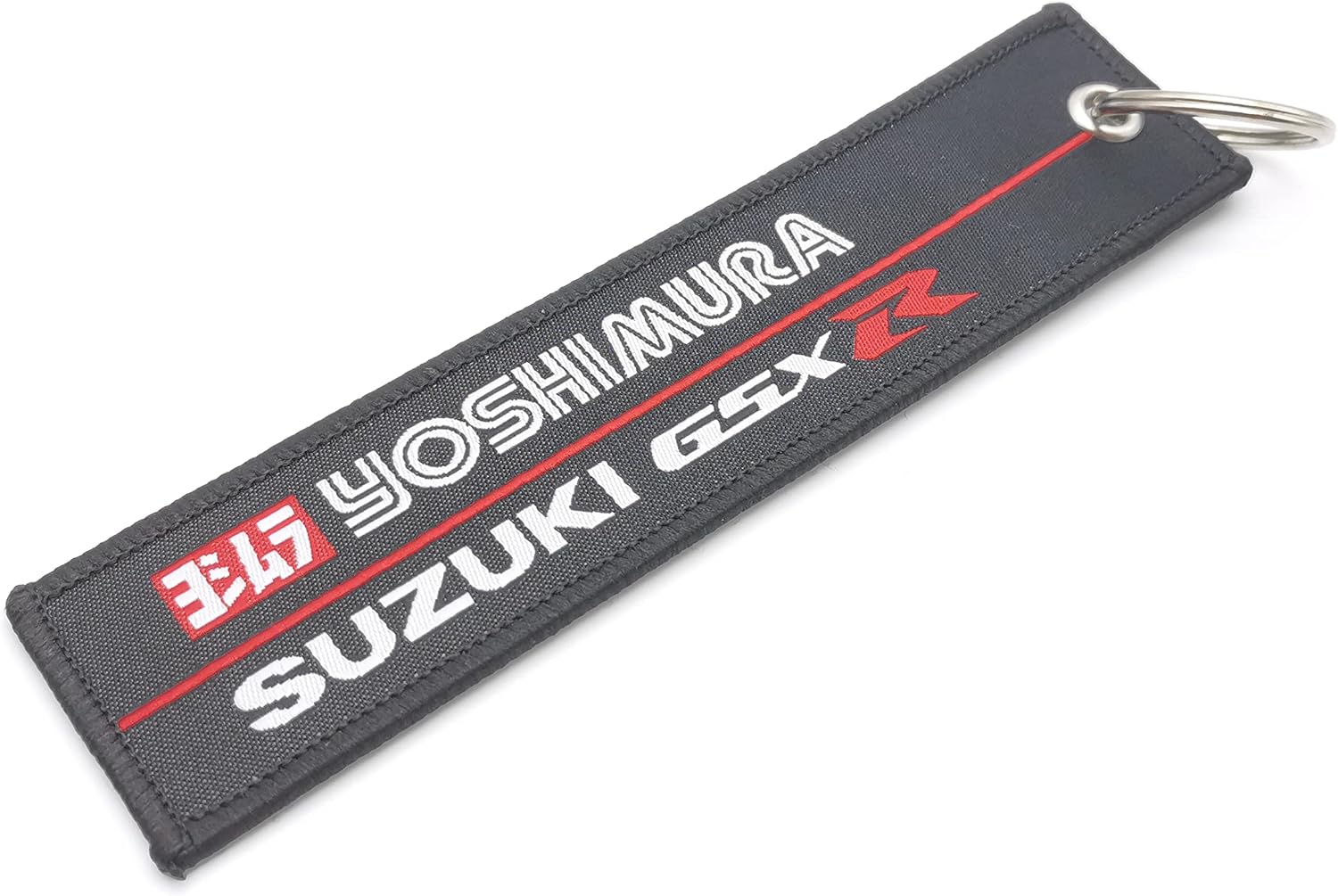 1 PCS Motorcycle Key Tag Embroidered Keychain Key Ring Motorcycles Bike Biker Key Chain Accessories for Suzuki GSXR