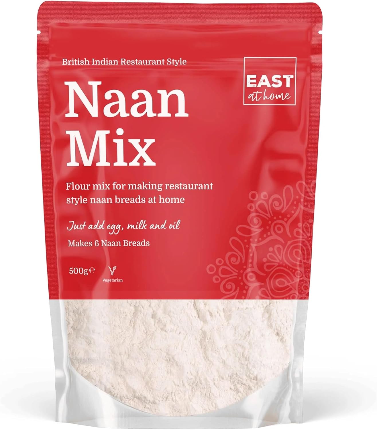 Naan Bread Mix | 500G Pack | Make Restaurant Style Naan Breads at Home | East At Home