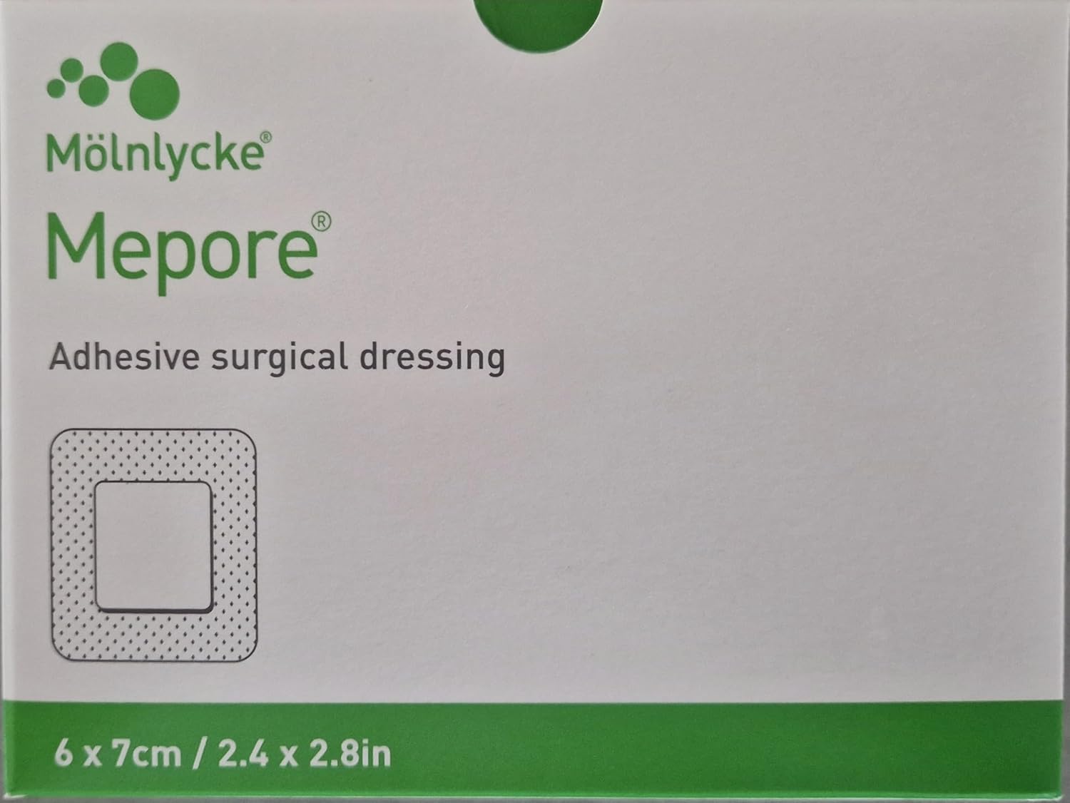 Mepore 99XX0097 Dressing, 6cm x 7cm, Pack of 60, White