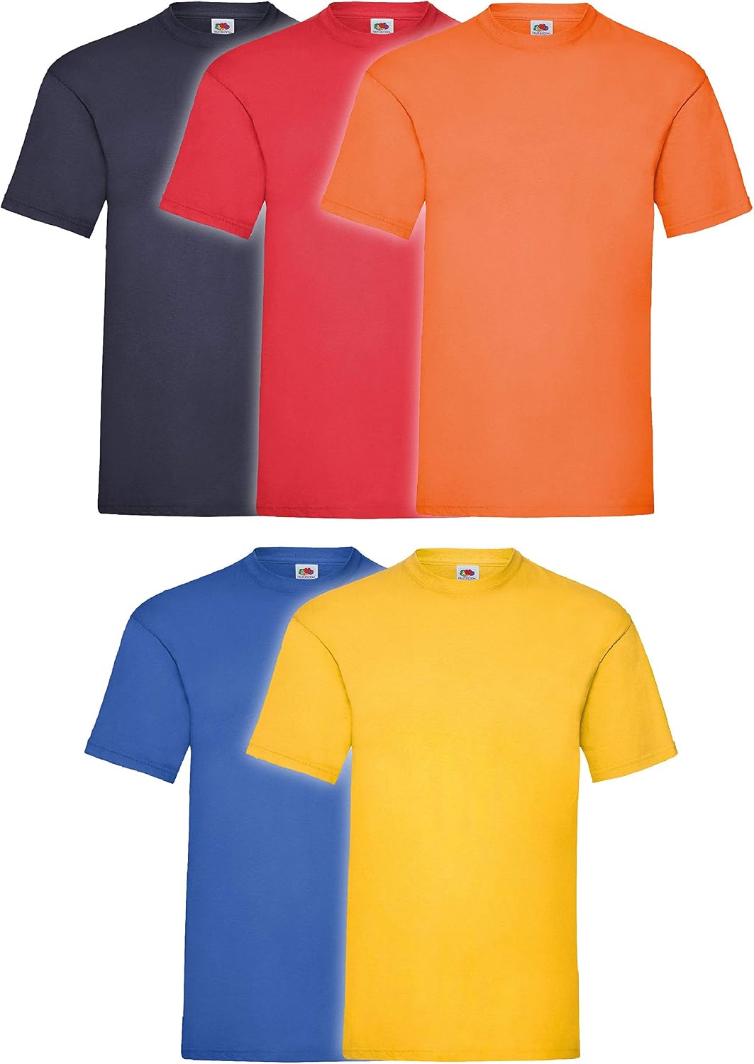 Fruit of the Loom Original T Logo Men's T-Shirt, Pack of 5