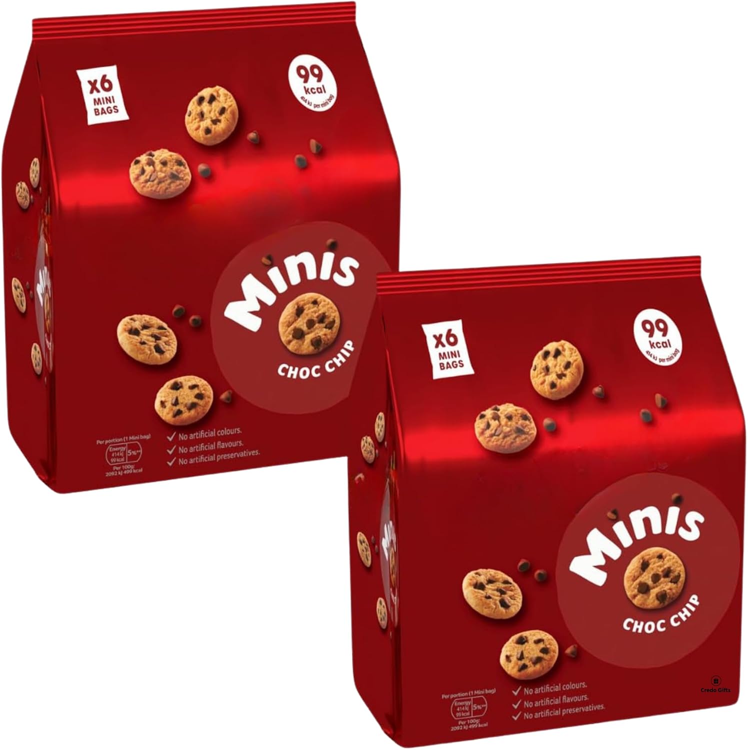 Chocolate Cookies Bundle With Maryland Minis Chocolate Chip Cookies 6x118.8g (2 Pack)