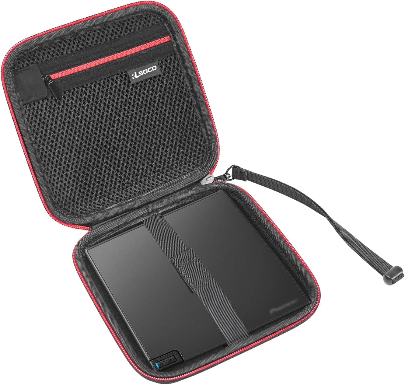RLSOCO Hard Case for Pioneer BDR-XD07B /BDR-XD07S/ BDR-XD07UHD/BDR XS07S Blu-ray Burner External Drive & Pioneer BDR-XD08UMB-S/ XD08B/BDR-XD08S/BDR-XD08G External Blu-ray Drive (Case Only)