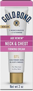 Gold Bond Age Renew Neck & Chest Firming Age Renew Cream, 2 oz., Clinically Tested Skin Firming Cream