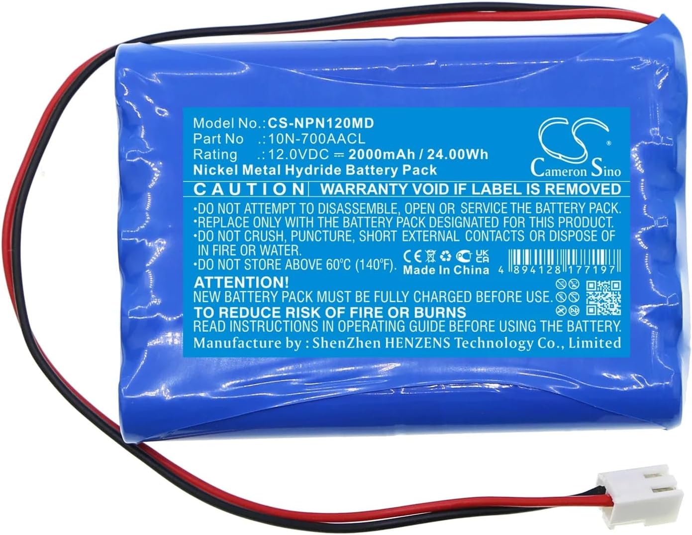 Battery For Nipro 10N-700AACL NCU-12，Our Store Has Promotional Activities
