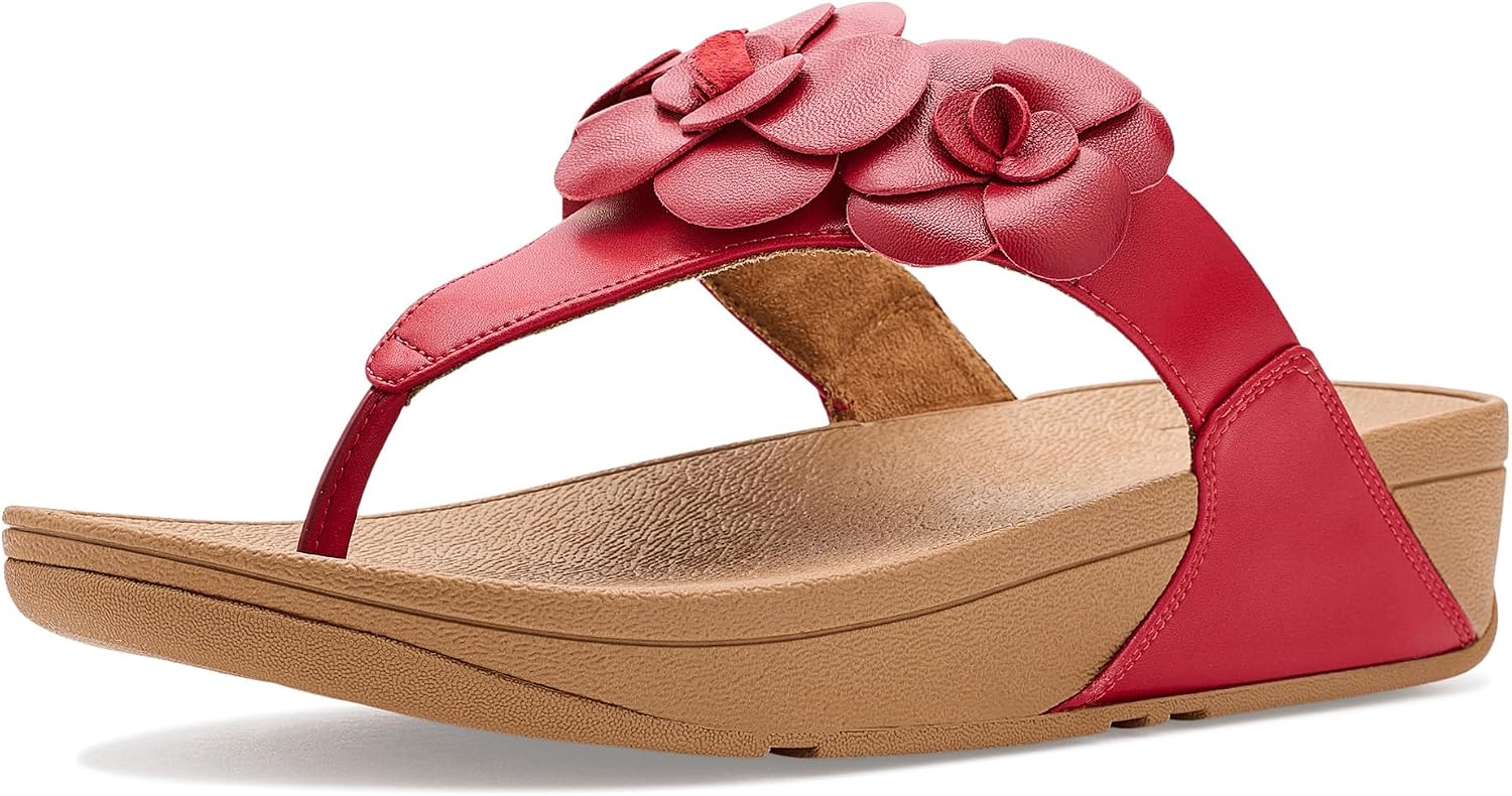 FitFlop Lulu Flower Toe-post Sandals