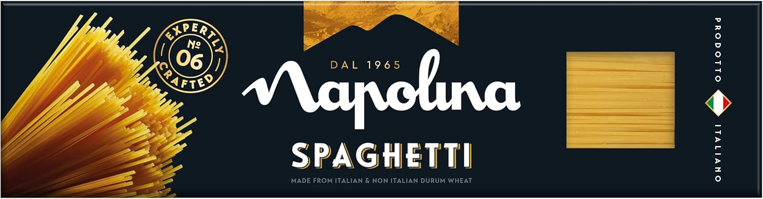 Napolina Spaghetti, 500 g (Pack of 1)
