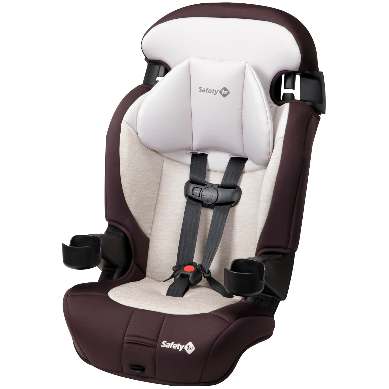 Safety 1st Grand 2-in-1 Booster Car Seat, Converts from High Back to Belt-Positioning Booster, High Back Seat for Kids 40-65, and Belt-Positioning 40-100 Pounds, Dunes Edge