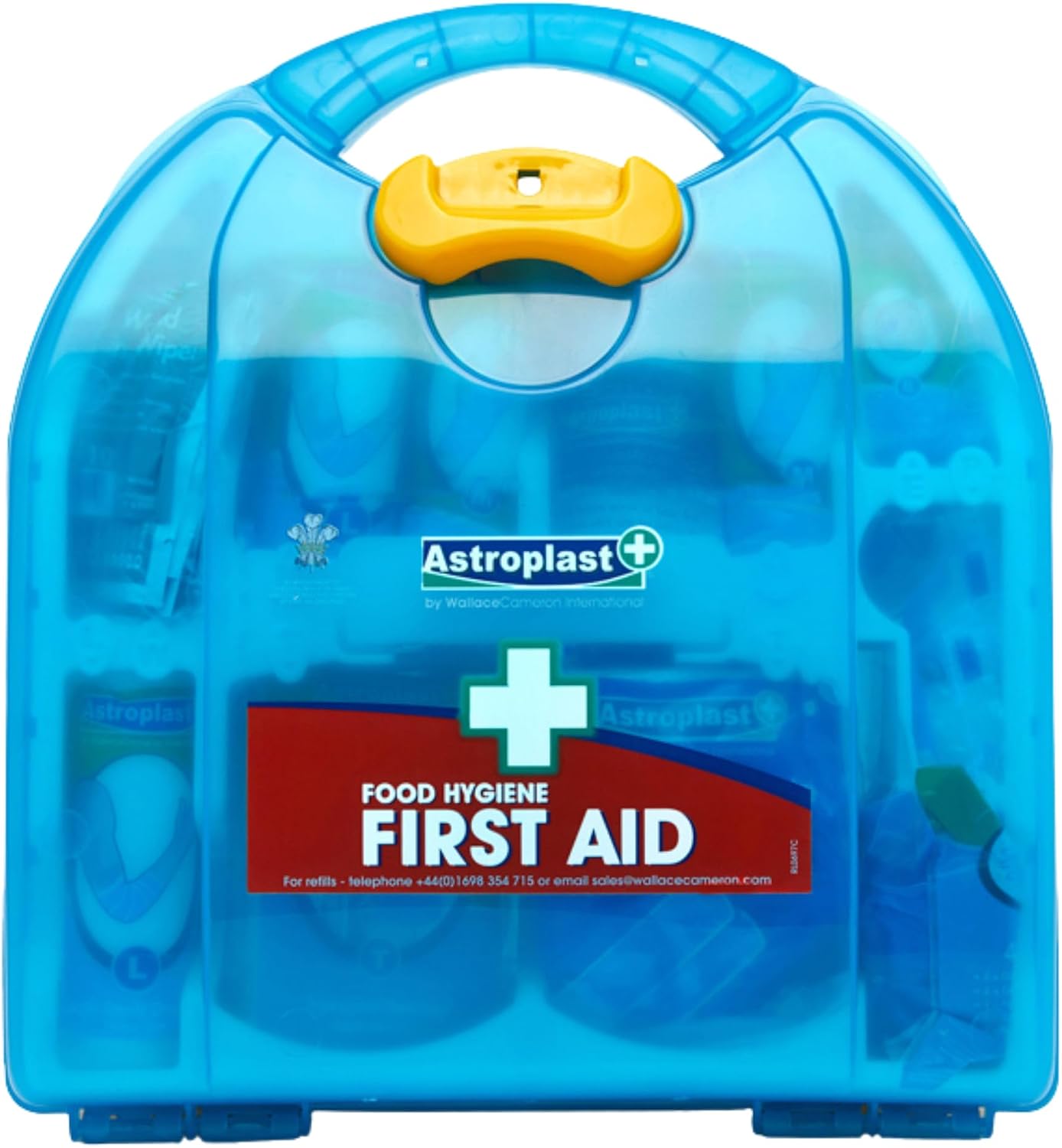 Astroplast Hospital Grade 1-50 Person HSE Compliant First Aid Kit - Premium Integrated Carry Handle & Wall Mountable - Ideal for Home, Wokplace, Sports - Mezzo First Aid Box