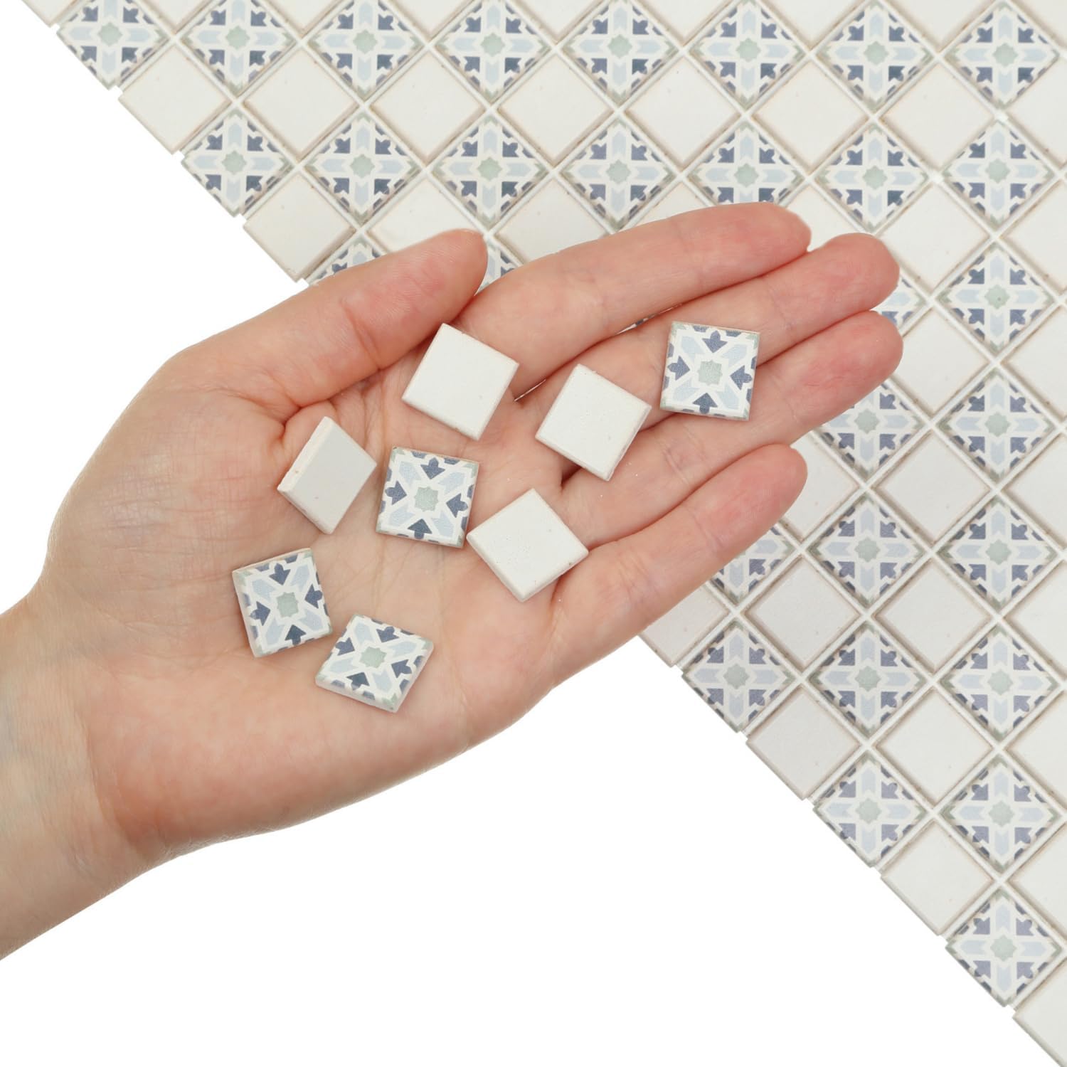 150 pcs, Dollhouse Flooring, 1:12 Scale Doll House Tiles, Miniature Checkerboard Floor, REDUCIO! (Antique)
