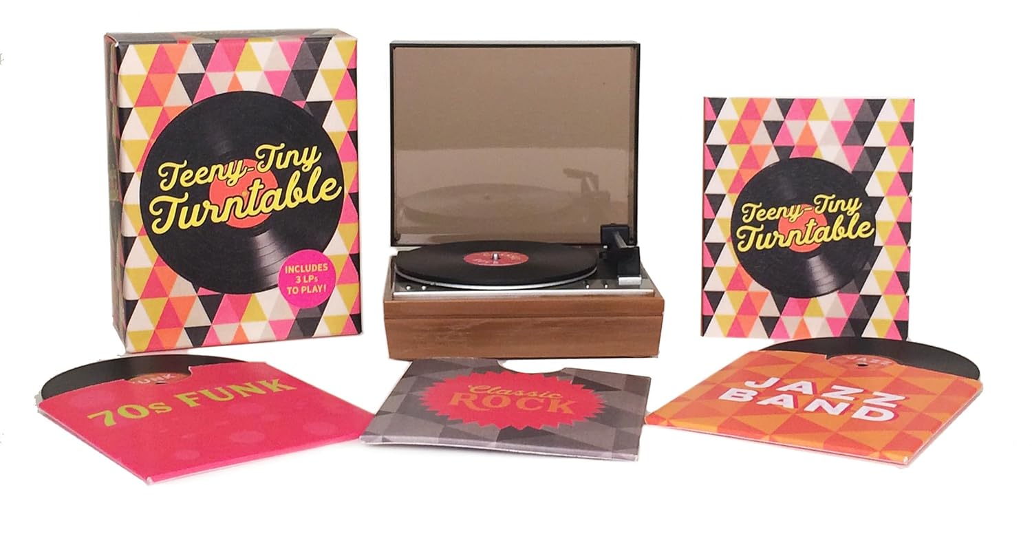 Teeny-Tiny Turntable: Includes 3 Mini-LPs to Play! (RP Minis)