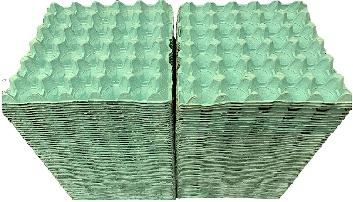 Anglia Farm Supplies - 154 Green Egg Trays Nuni+ Crates - each tray holds 30 medium to x large eggs