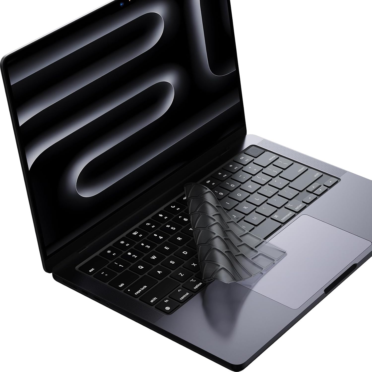 Premium Keyboard Cover Protector, Ultra Thin Keyboard Skin for M2 M3 M4 MacBook Air 15", M2 M3 M4 MacBook Air 13.6", 2024 2023 2022 2021 MacBook Pro 14" 16" M4 M3 M2 M1 Chip Pro/Max