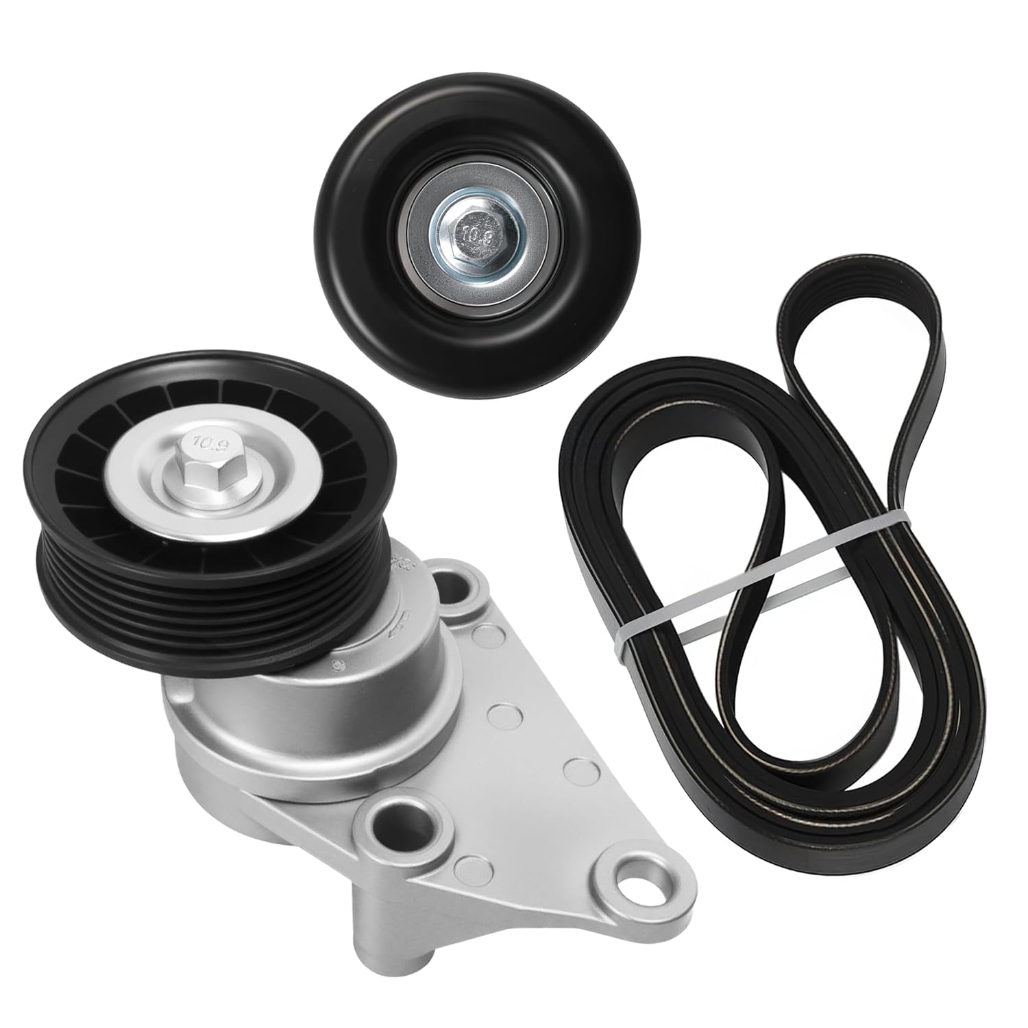 90K-38158C Complete Serpentine Belt Drive Component Kit, Fits for GM 2003-2006, Fits for Chevrolet 2002-2007, Fits for GMC 2002-2007#OE 12609719 12555609 12626222