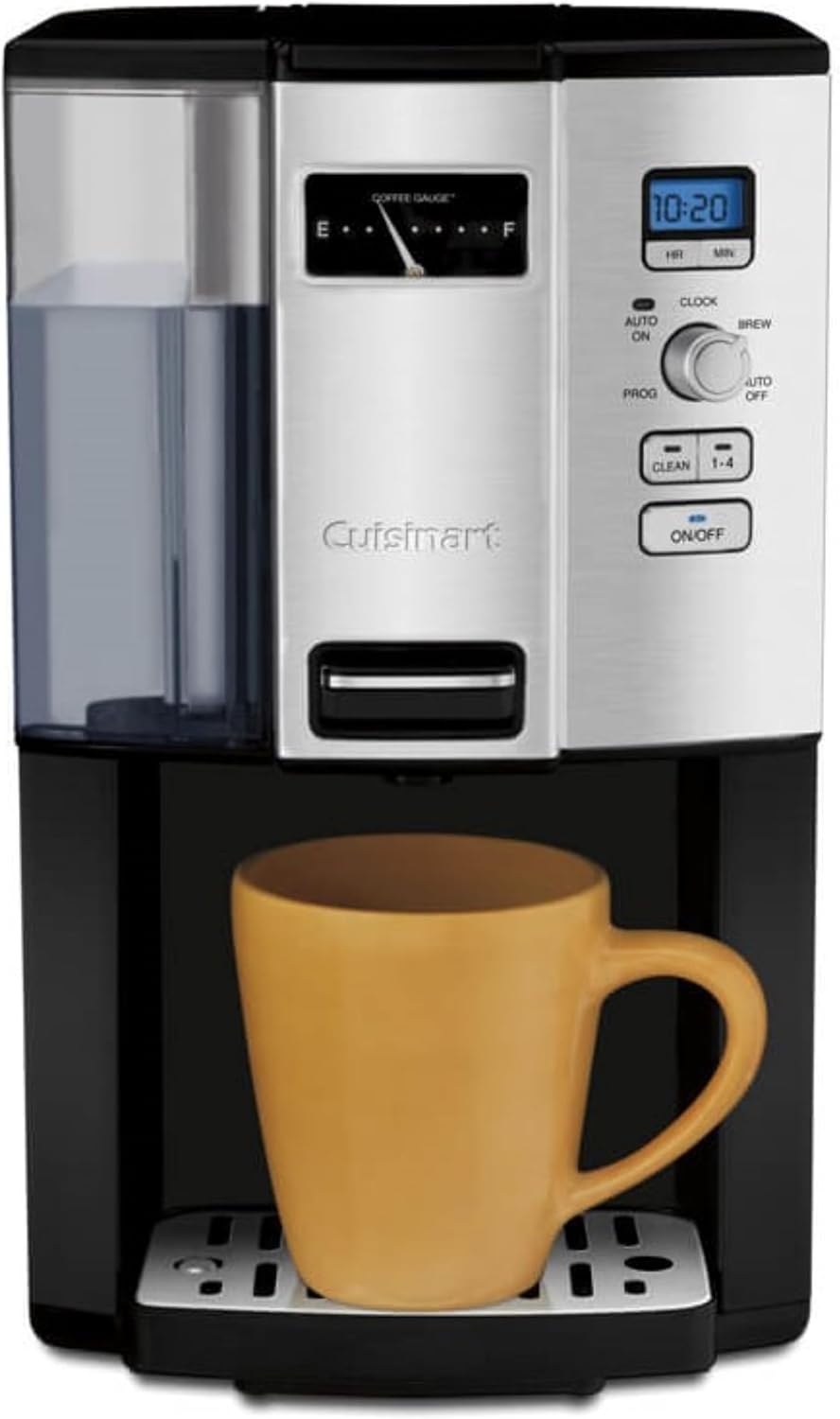 Cuisinart Drip Coffee Maker, Programmable & Self-Cleaning, 12-cup Capacity | Easy-to use coffeemaker, 12 cup coffee maker includes auto shut-off, self-clean function, & removable reservoir, DCC-3000P1