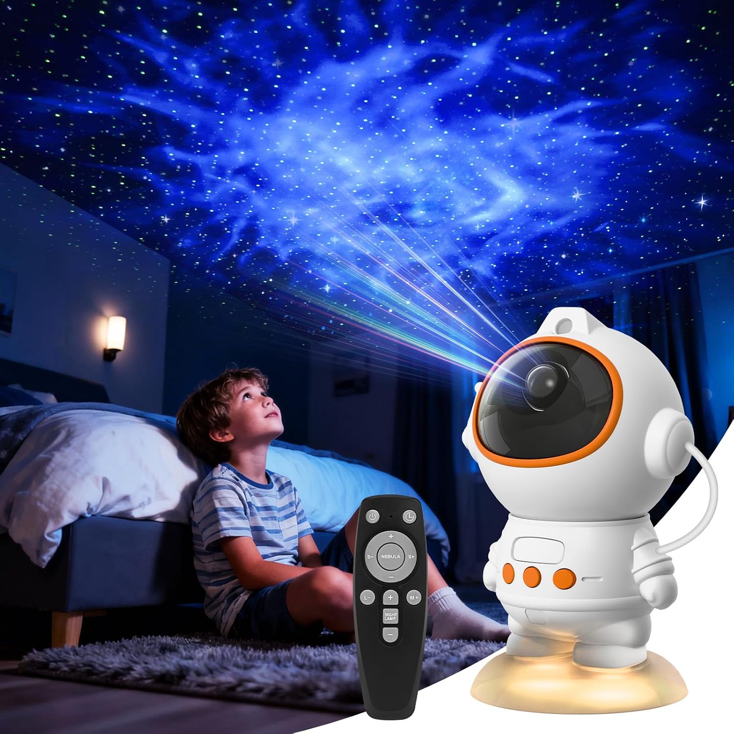 Fokky Astronaut Space Projector, LED Star & Galaxy Projector