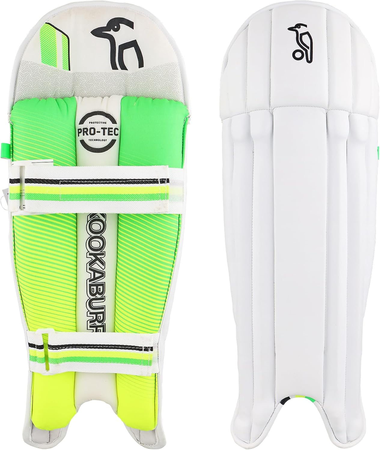 Kookaburra 4.0 Wicket Keeping Pad, Size Adult, White