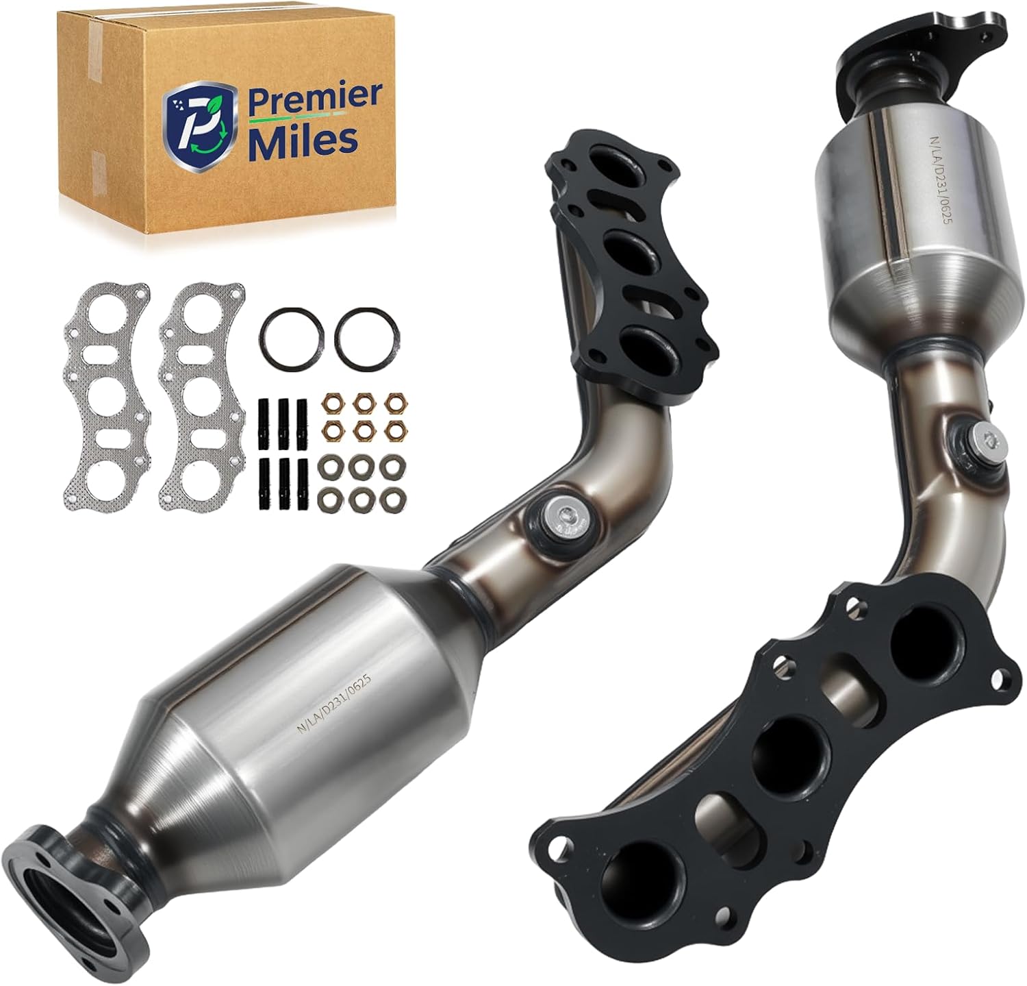 Left And Right Catalytic Converter Compatible with Toyota 4Runner 2003-2009,Toyota Tacoma 2005-2011,Toyota FJ Cruiser 2007-2009,4.0L V6 (EPA Compliant）
